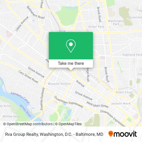 Rva Group Realty map