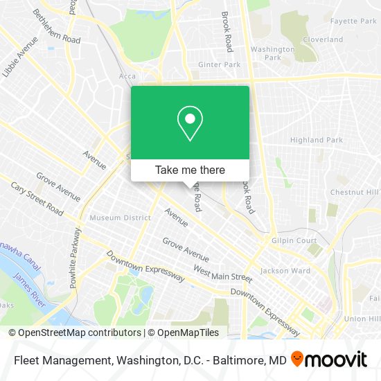 Mapa de Fleet Management