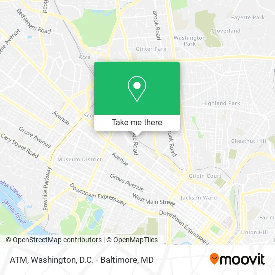 ATM map