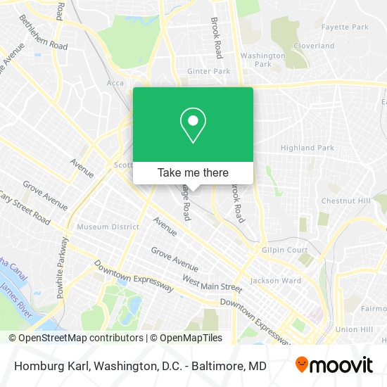 Homburg Karl map