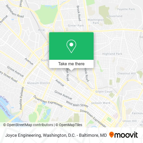 Joyce Engineering map