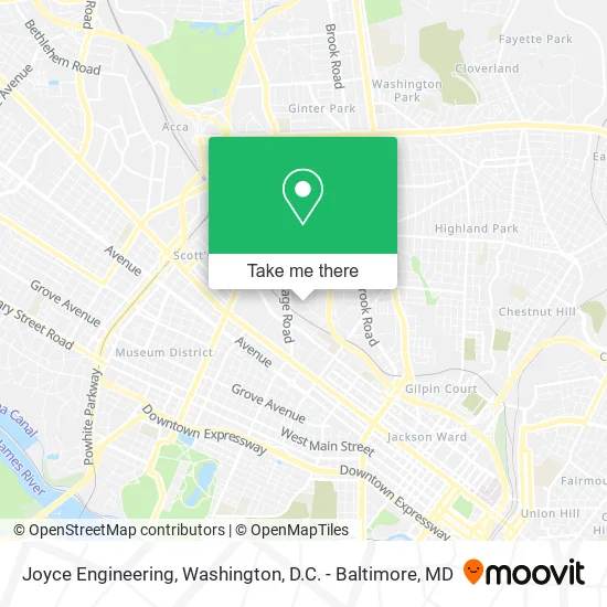 Joyce Engineering map