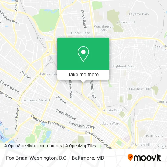 Fox Brian map