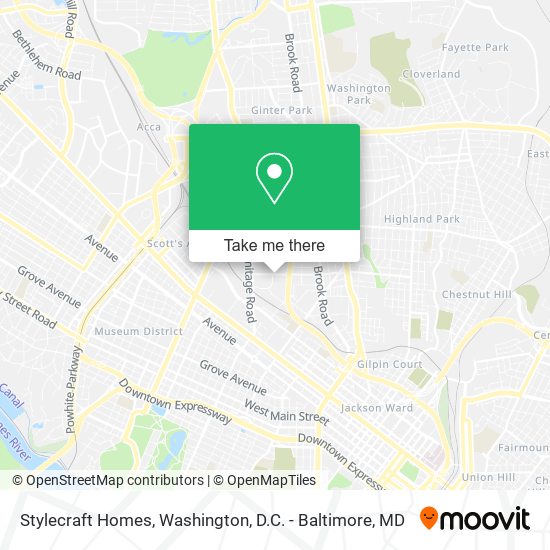 Stylecraft Homes map