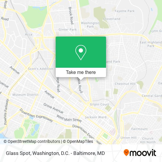 Mapa de Glass Spot