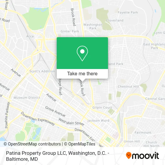 Patina Property Group LLC map