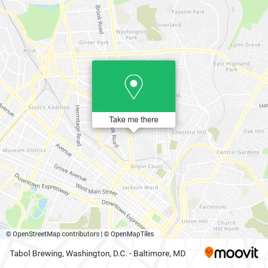 Tabol Brewing map