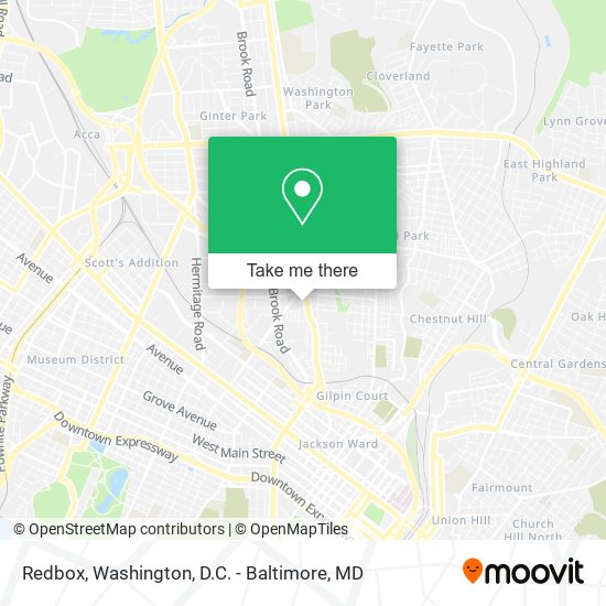 Redbox map