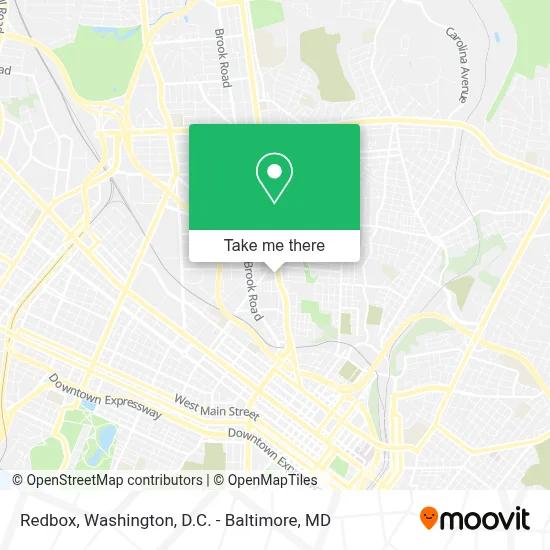 Redbox map