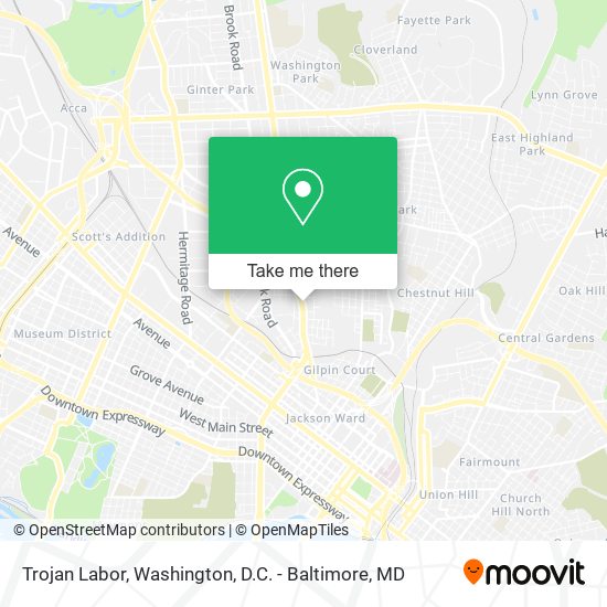 Trojan Labor map