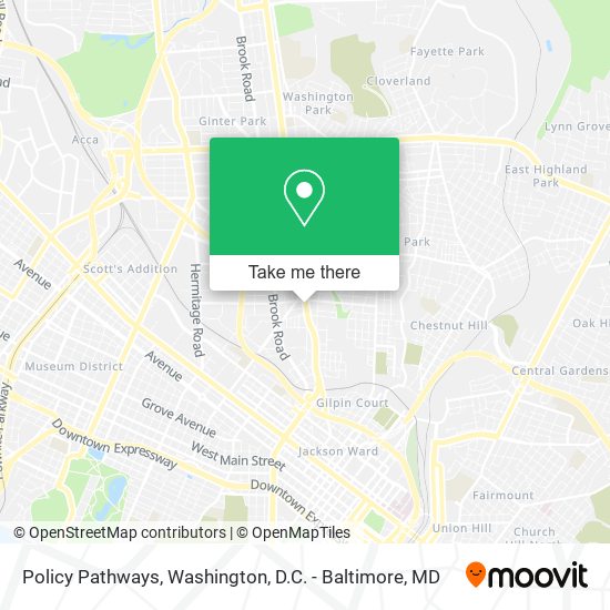 Policy Pathways map