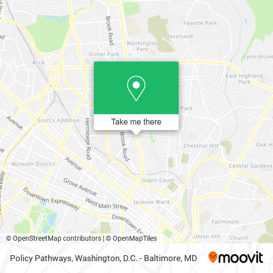 Policy Pathways map