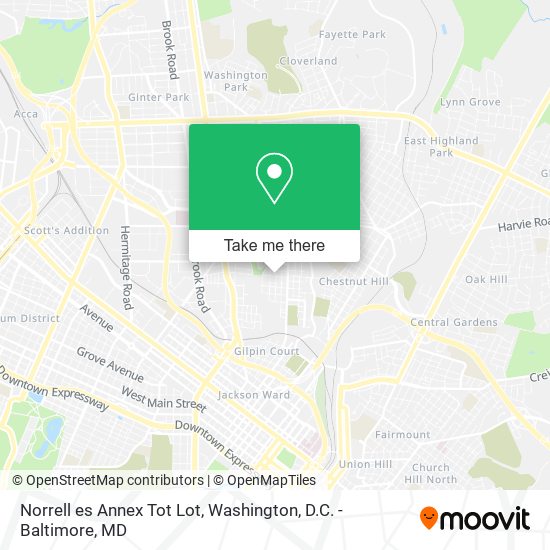 Mapa de Norrell es Annex Tot Lot