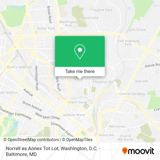 Norrell es Annex Tot Lot map