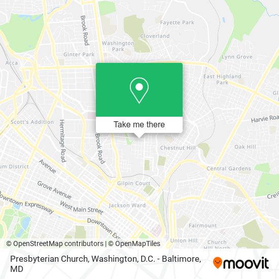 Mapa de Presbyterian Church