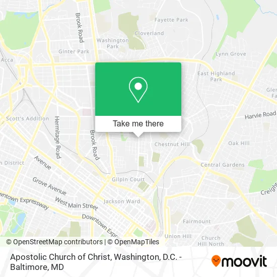 Mapa de Apostolic Church of Christ