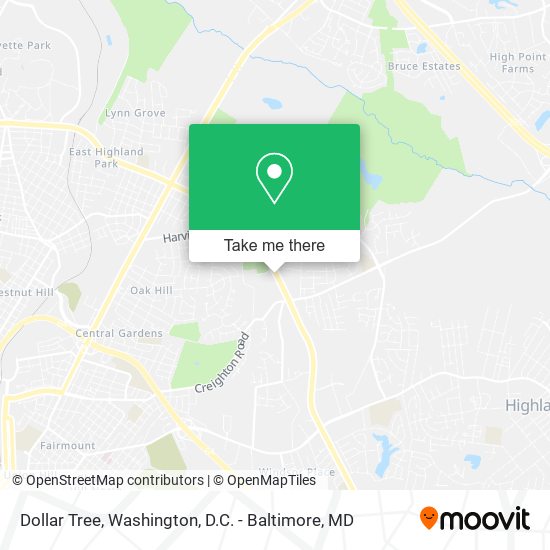 Dollar Tree map