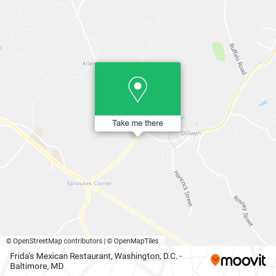 Frida's Mexican Restaurant map