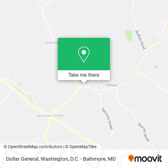 Dollar General map
