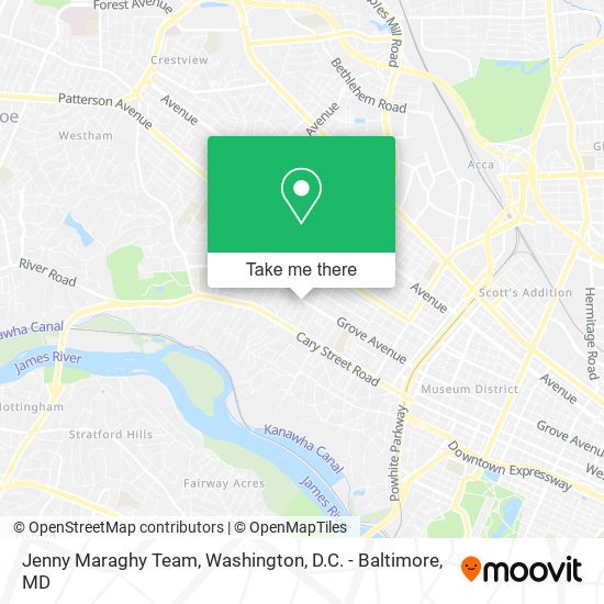 Jenny Maraghy Team map
