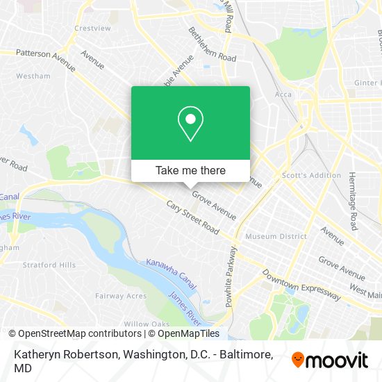 Mapa de Katheryn Robertson