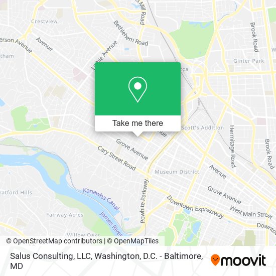 Salus Consulting, LLC map