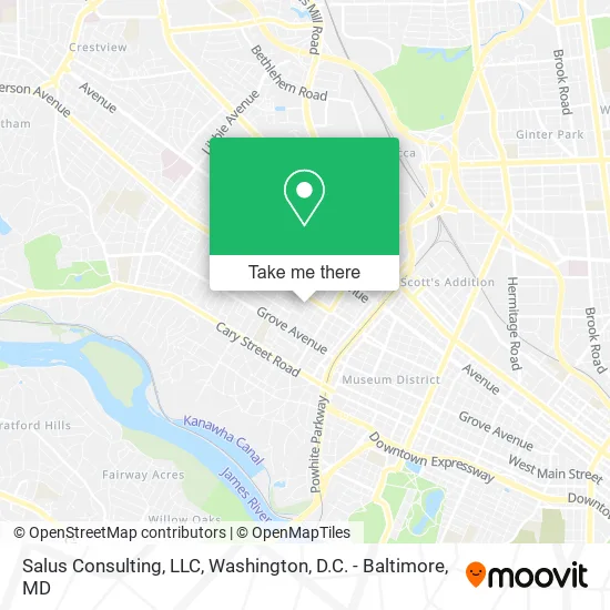 Salus Consulting, LLC map