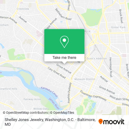 Shelley Jones Jewelry map