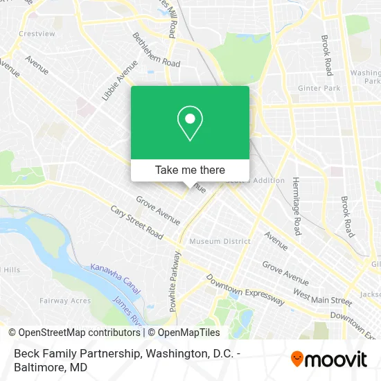 Beck Family Partnership map