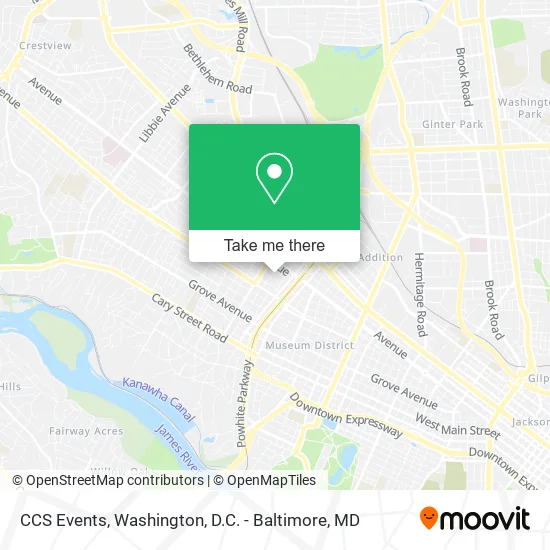CCS Events map