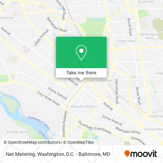 Net Metering map