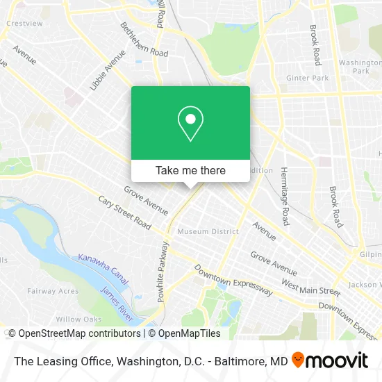 The Leasing Office map