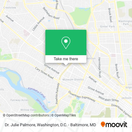 Mapa de Dr. Julie Palmore