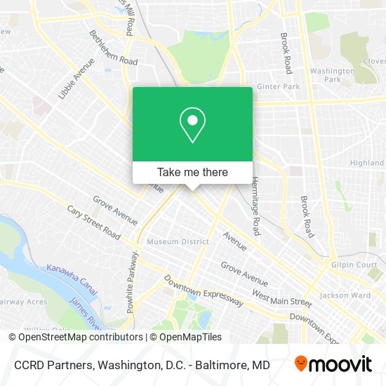 CCRD Partners map