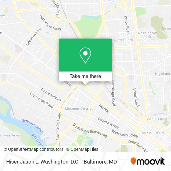 Hiser Jason L map