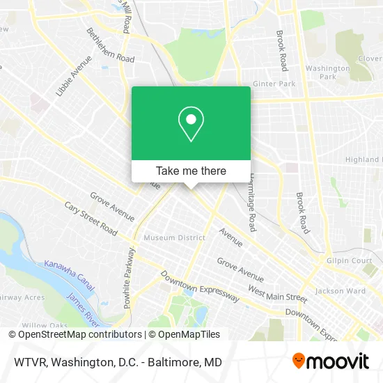 WTVR map