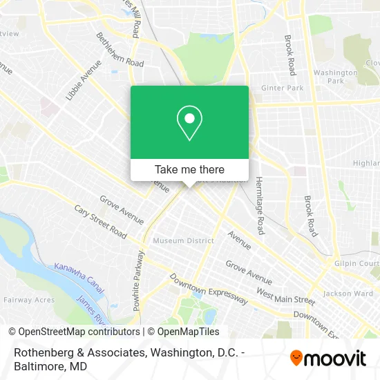 Rothenberg & Associates map