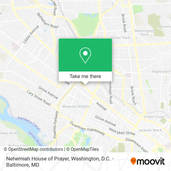 Nehemiah House of Prayer map