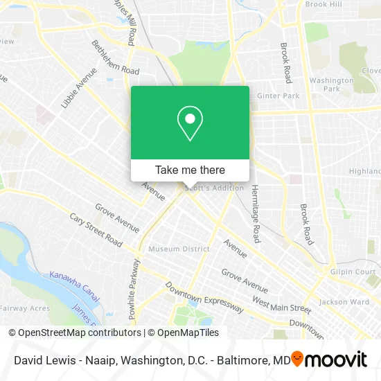 David Lewis - Naaip map