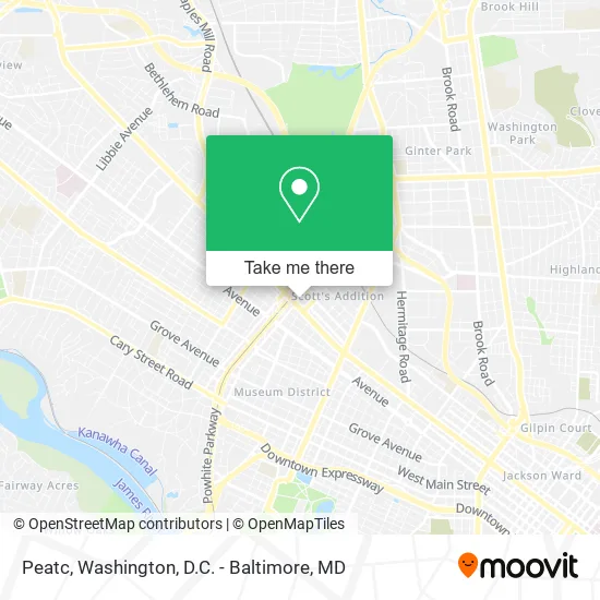 Peatc map