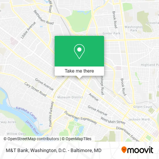 M&T Bank map