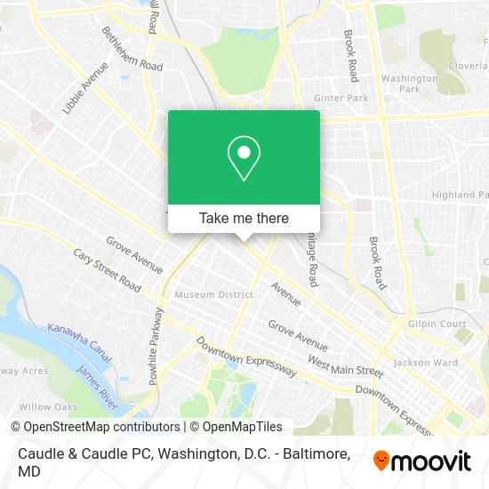 Caudle & Caudle PC map