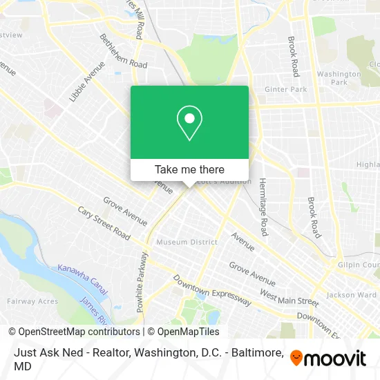 Just Ask Ned - Realtor map