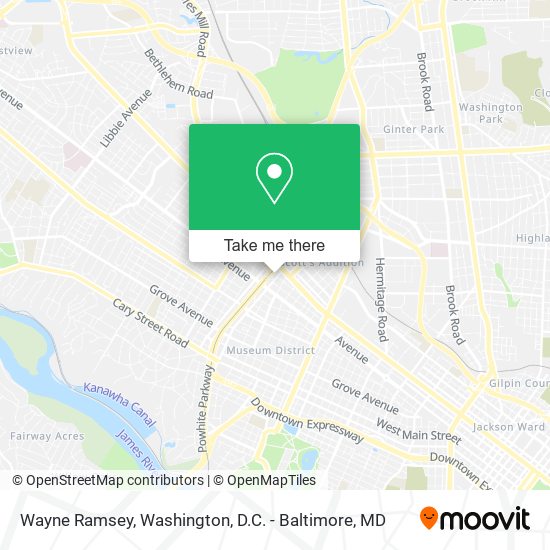 Wayne Ramsey map