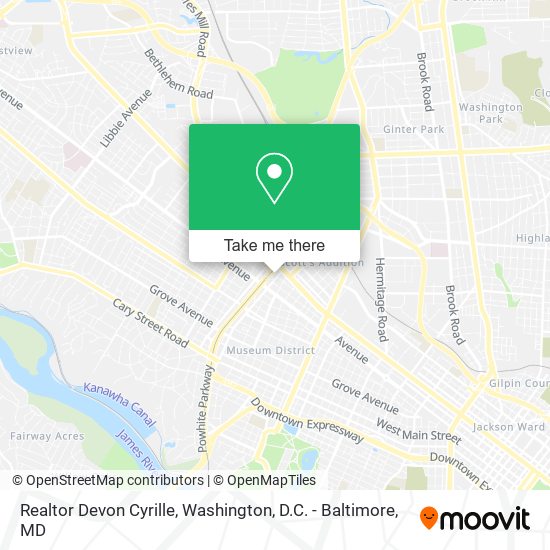 Realtor Devon Cyrille map