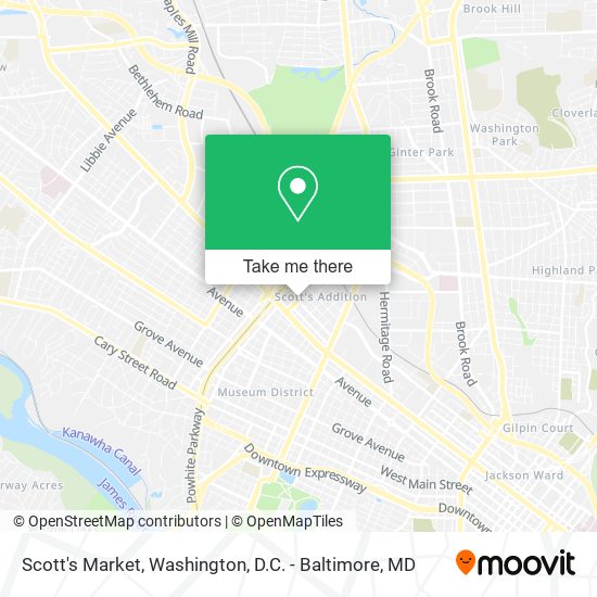 Scott's Market map