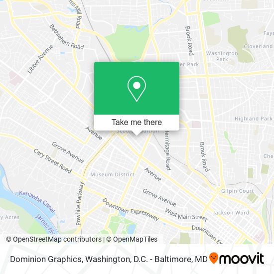 Dominion Graphics map