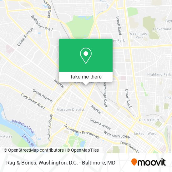 Rag & Bones map