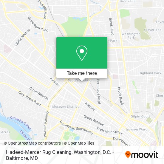 Hadeed-Mercer Rug Cleaning map