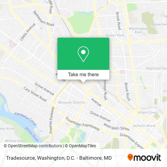 Tradesource map